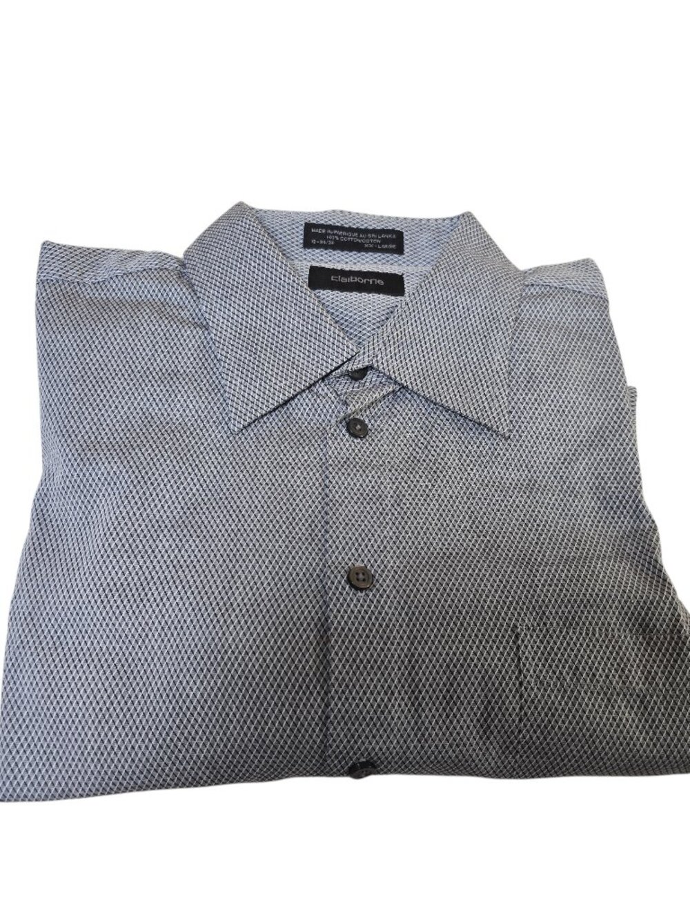 Liz Claiborne Men's Short Sleeve Button Front Shirt XXL